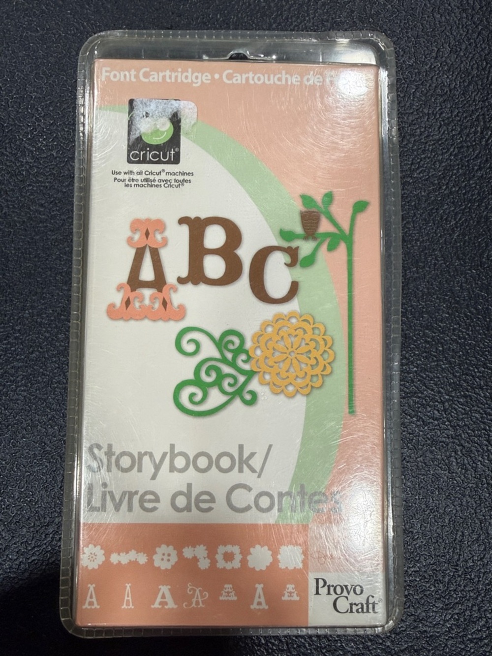 NEW! Cricut Storybook Font Cartridge
